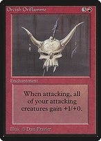 Glossy Finish Limited Edition Beta Orcish Oriflamme ( #167 )