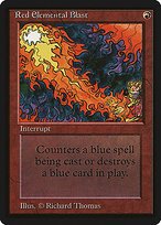 Glossy Finish Limited Edition Beta Red Elemental Blast ( #170 )