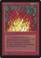 Glossy Finish Limited Edition Beta Wall of Fire ( #182 )