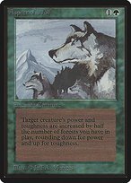 Glossy Finish Limited Edition Beta Aspect of Wolf ( #185 )