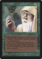 Glossy Finish Limited Edition Beta Ley Druid ( #206 )