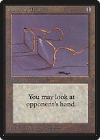 Glossy Finish Limited Edition Beta Glasses of Urza ( #246 )