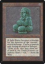Glossy Finish Limited Edition Beta Jade Statue ( #254 )