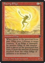 Glossy Finish Legends Blazing Effigy ( #134 )