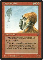Glossy Finish Legends Mountain Yeti ( #159 )