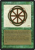 Glossy Finish Legends Glyph of Reincarnation ( #189 )