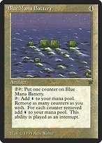 Glossy Finish Legends Blue Mana Battery ( #275 )