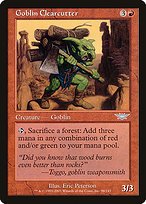 Glossy Finish Legions Goblin Clearcutter ( #96 )