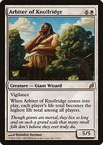 Matte Finish Lorwyn Arbiter of Knollridge ( #2 )