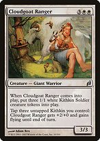 Matte Finish Lorwyn Cloudgoat Ranger ( #10 )