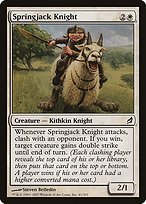 Matte Finish Lorwyn Springjack Knight ( #41 )