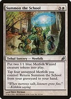 Matte Finish Lorwyn Summon the School ( #42 )