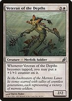 Matte Finish Lorwyn Veteran of the Depths ( #46 )