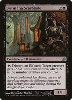 Matte Finish Lorwyn Lys Alana Scarblade ( #122 )