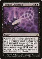 Matte Finish Lorwyn Profane Command ( #135 )