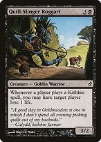 Matte Finish Lorwyn Quill-Slinger Boggart ( #137 )