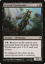 Matte Finish Lorwyn Scarred Vinebreeder ( #138 )