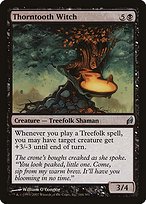 Matte Finish Lorwyn Thorntooth Witch ( #144 )
