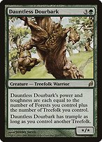 Matte Finish Lorwyn Dauntless Dourbark ( #203 )