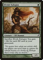 Matte Finish Lorwyn Elvish Eulogist ( #205 )