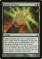 Matte Finish Lorwyn Fistful of Force ( #212 )