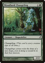 Matte Finish Lorwyn Woodland Changeling ( #242 )