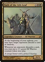 Matte Finish Lorwyn Nath of the Gilt-Leaf ( #250 )