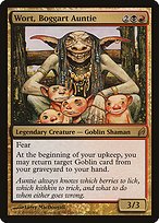 Matte Finish Lorwyn Wort, Boggart Auntie ( #252 )