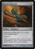 Matte Finish Lorwyn Runed Stalactite ( #260 )