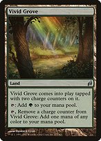 Matte Finish Lorwyn Vivid Grove ( #277 )