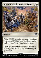 Glossy Finish The Lord of the Rings: Tales of Middle-earth Now for Wrath, Now for Ruin! ( #24 )