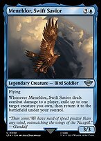 Glossy Finish The Lord of the Rings: Tales of Middle-earth Meneldor, Swift Savior ( #62 )