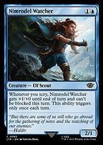 Glossy Finish The Lord of the Rings: Tales of Middle-earth Nimrodel Watcher ( #63 )