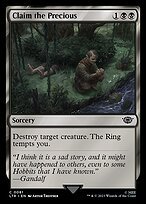 Glossy Finish The Lord of the Rings: Tales of Middle-earth Claim the Precious ( #81 )