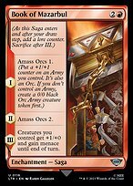 Glossy Finish The Lord of the Rings: Tales of Middle-earth Book of Mazarbul ( #116 )