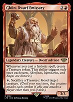 Glossy Finish The Lord of the Rings: Tales of Middle-earth Glóin, Dwarf Emissary ( #132 )
