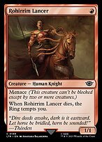 Glossy Finish The Lord of the Rings: Tales of Middle-earth Rohirrim Lancer ( #146 )