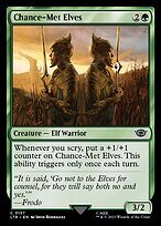 Glossy Finish The Lord of the Rings: Tales of Middle-earth Chance-Met Elves ( #157 )