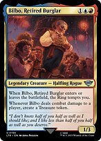 Glossy Finish The Lord of the Rings: Tales of Middle-earth Bilbo, Retired Burglar ( #196 )