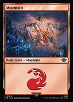 Glossy Finish The Lord of the Rings: Tales of Middle-earth Mountain ( #268 )