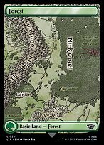 Glossy Finish The Lord of the Rings: Tales of Middle-earth Forest ( #281 )