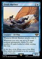 Matte Finish The Lord of the Rings: Tales of Middle-earth Elvish Mariner ( #283 )