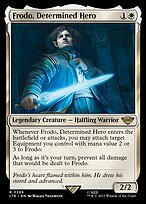 Glossy Finish The Lord of the Rings: Tales of Middle-earth Frodo, Determined Hero ( #289 )