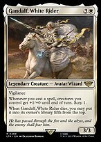 Glossy Finish The Lord of the Rings: Tales of Middle-earth Gandalf, White Rider ( #290 )