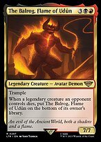 Glossy Finish The Lord of the Rings: Tales of Middle-earth The Balrog, Flame of Udûn ( #297 )