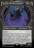 Glossy Finish The Lord of the Rings: Tales of Middle-earth Sauron, the Necromancer ( #310 )