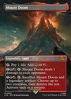 Glossy Finish The Lord of the Rings: Tales of Middle-earth Mount Doom ( #343 )