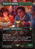 Matte Finish The Lord of the Rings: Tales of Middle-earth Delighted Halfling ( #402 )