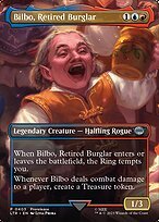 Matte Finish The Lord of the Rings: Tales of Middle-earth Bilbo, Retired Burglar ( #403 )