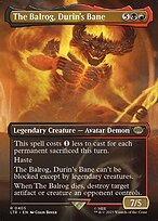 Matte Finish The Lord of the Rings: Tales of Middle-earth The Balrog, Durin's Bane ( #405 )